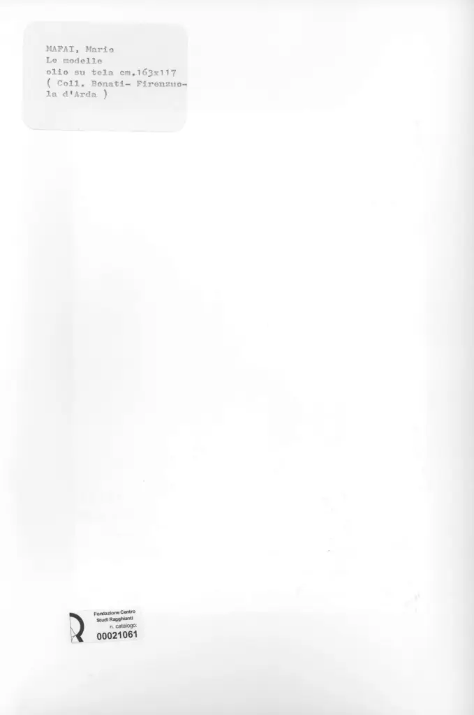 Anonimo , Mafai, Mario , retro