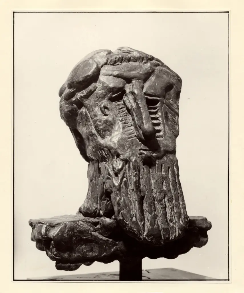 Anonimo , Maine, Angelo Camillo - sec. XX - Uomo antico , fronte