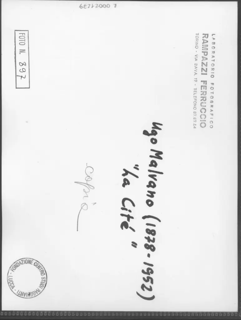 Rampazzi, Giustino , retro