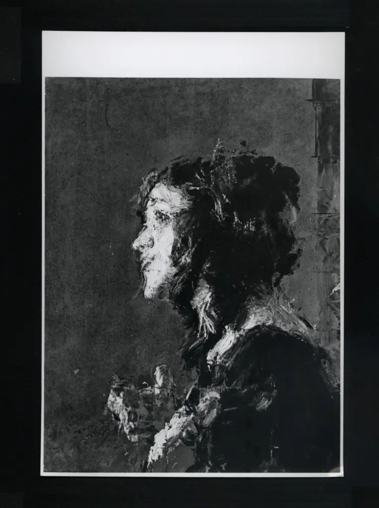 Anonimo , Mancini, Antonio - sec. XX - Ritratto femminile , fronte