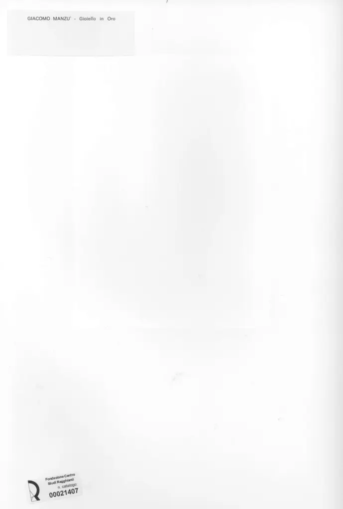 Manz&ugrave;, Giacomo - - , retro