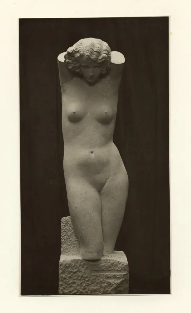 Giacomelli , Maraini, Antonio - sec. XX - Studio di nudo , fronte