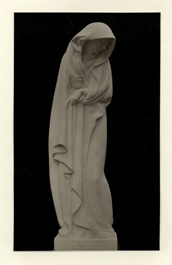 Giacomelli , Maraini, Antonio - sec. XX - Statua tombale , fronte