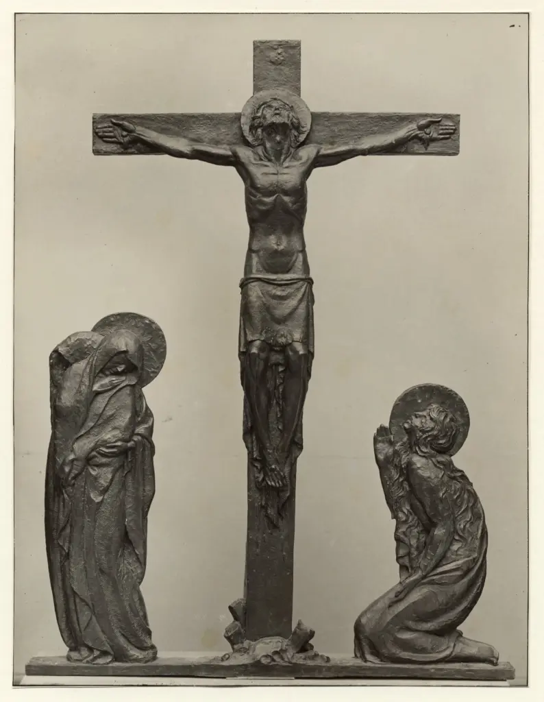 Giacomelli , Maraini, Antonio - sec. XX - Crocifissione , fronte