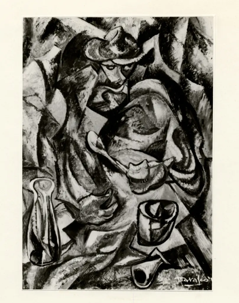 Anonimo , Marasco, Antonio - sec. XX - Bevitore , fronte