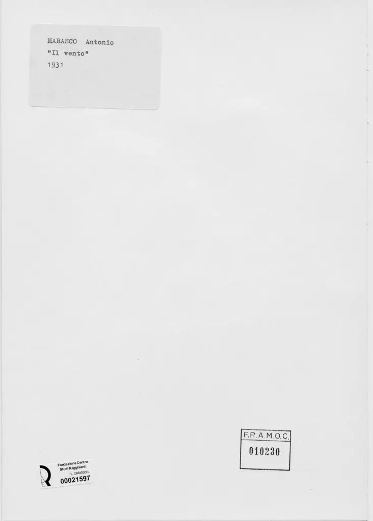 Anonimo, Anonimo , retro