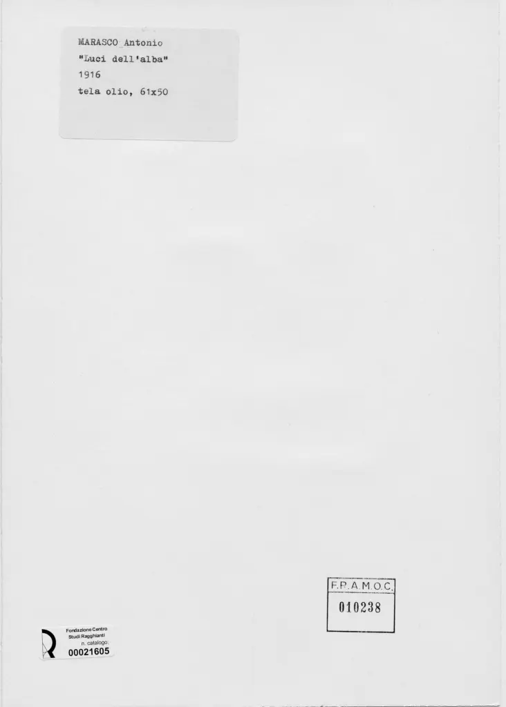 Anonimo, Anonimo , retro