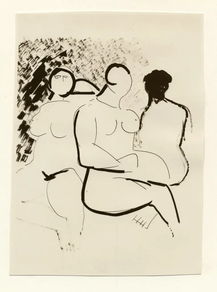 Marini, Marino , Tre nudi femminili