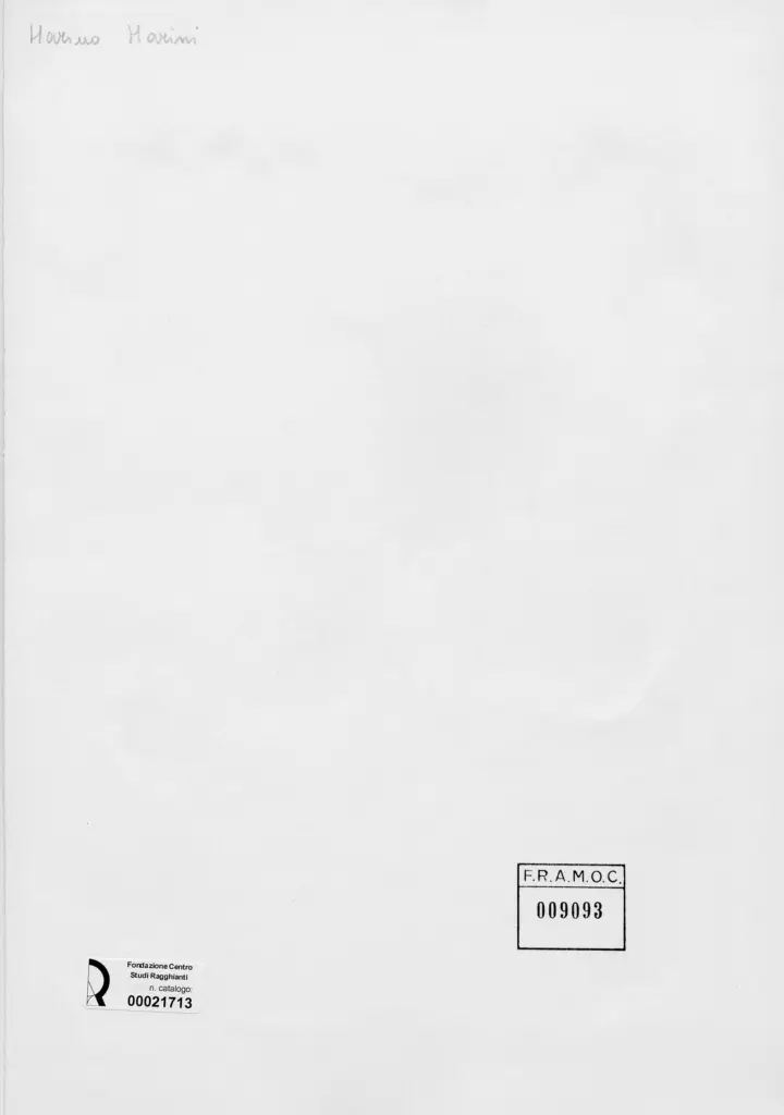 Anonimo, Anonimo , retro