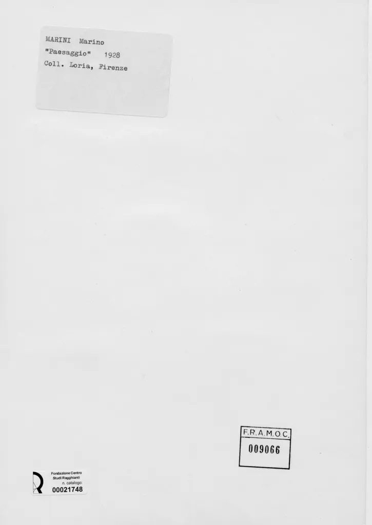 Anonimo , Marini, Marino - sec. XX , retro