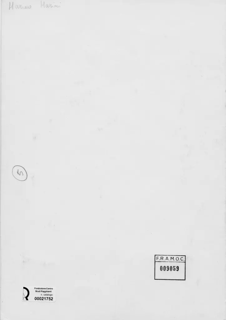 Anonimo, Anonimo , retro