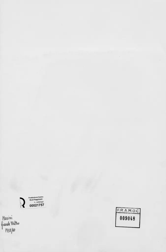 Anonimo, Anonimo , retro