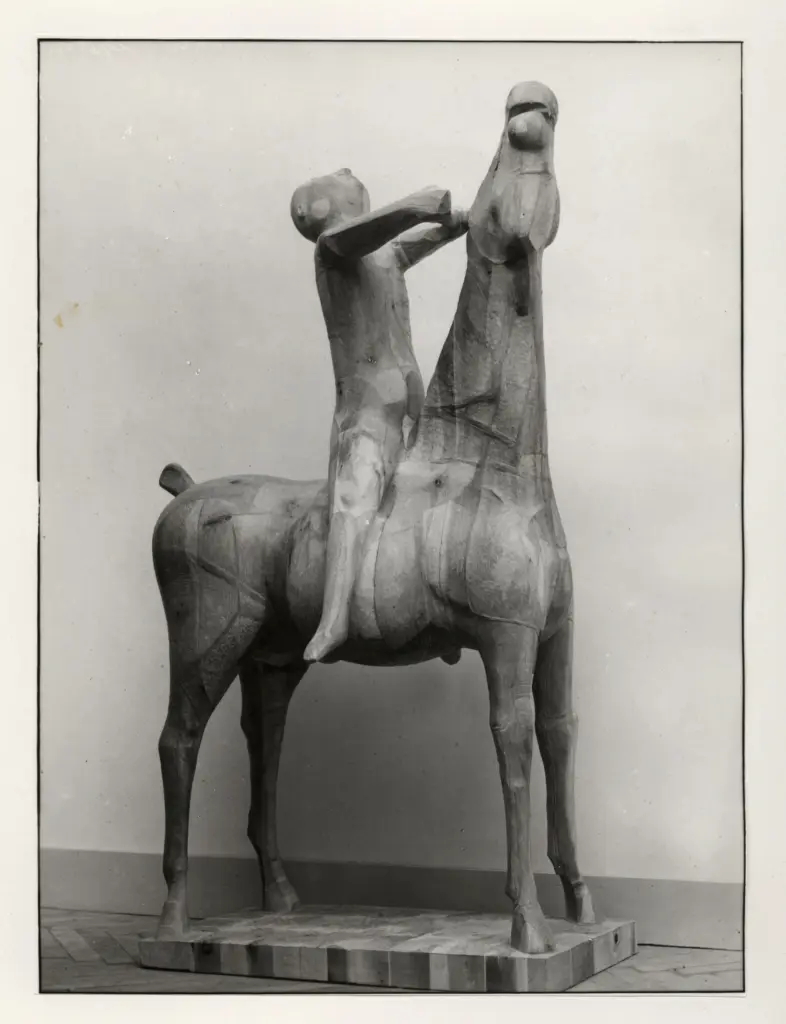 Giacomelli , Marini, Marino - sec. XX - Cavaliere , fronte