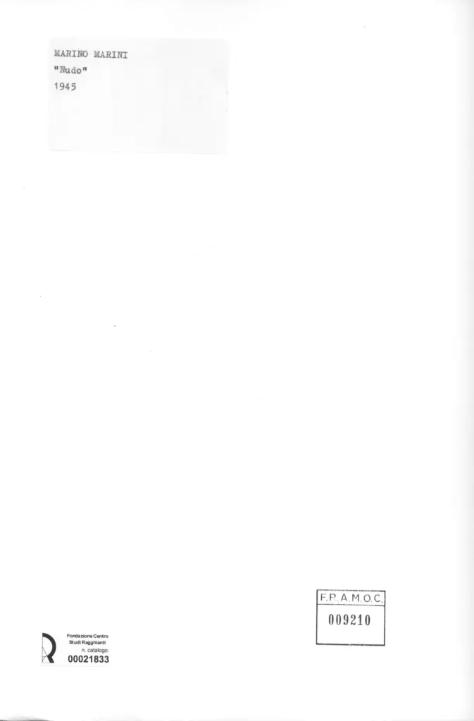 Anonimo, Anonimo , retro