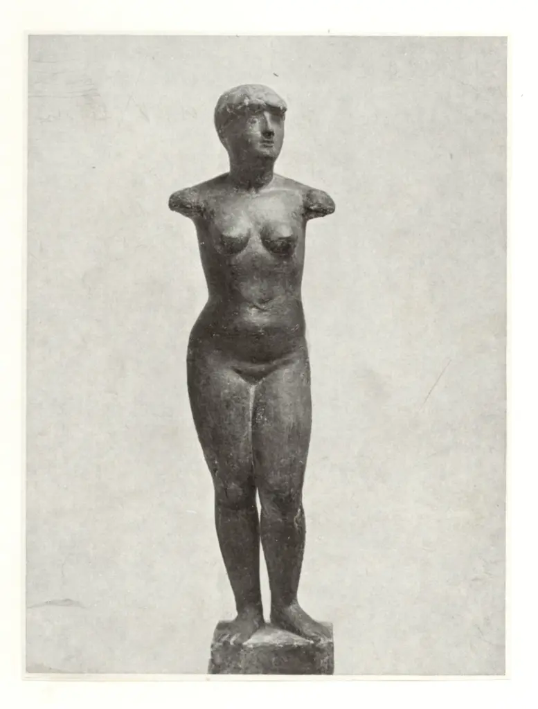 Anonimo , Marini, Marino - sec. XX - Giovane donna , fronte