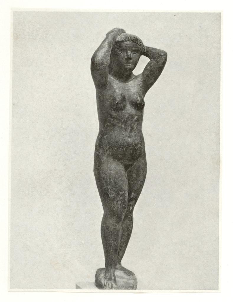 Anonimo , Marini, Marino - sec. XX - Nudo femminile (Giovinetta) , fronte