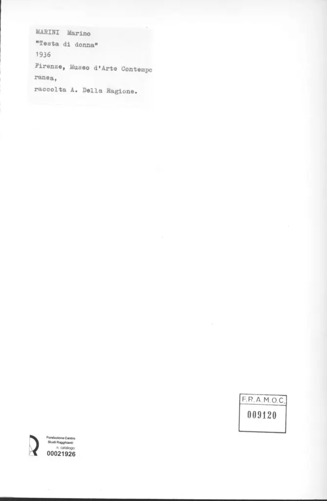 Anonimo , Marini, Marino - sec. XX - , retro