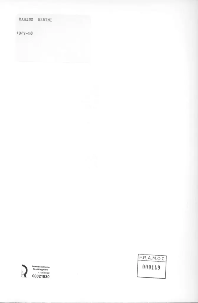 Anonimo, Anonimo , retro