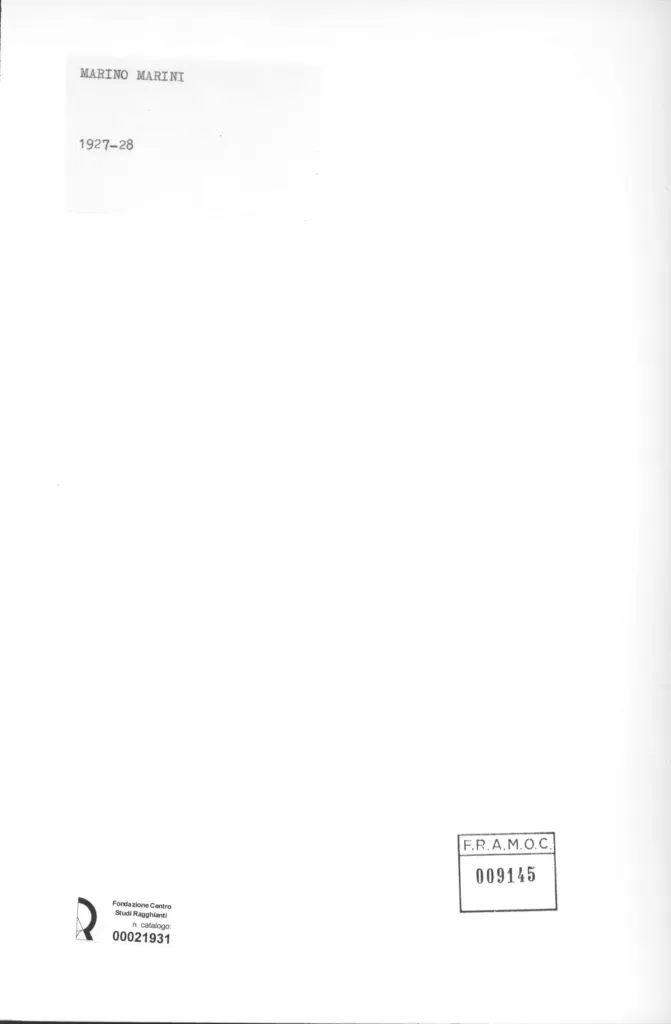 Anonimo, Anonimo , retro