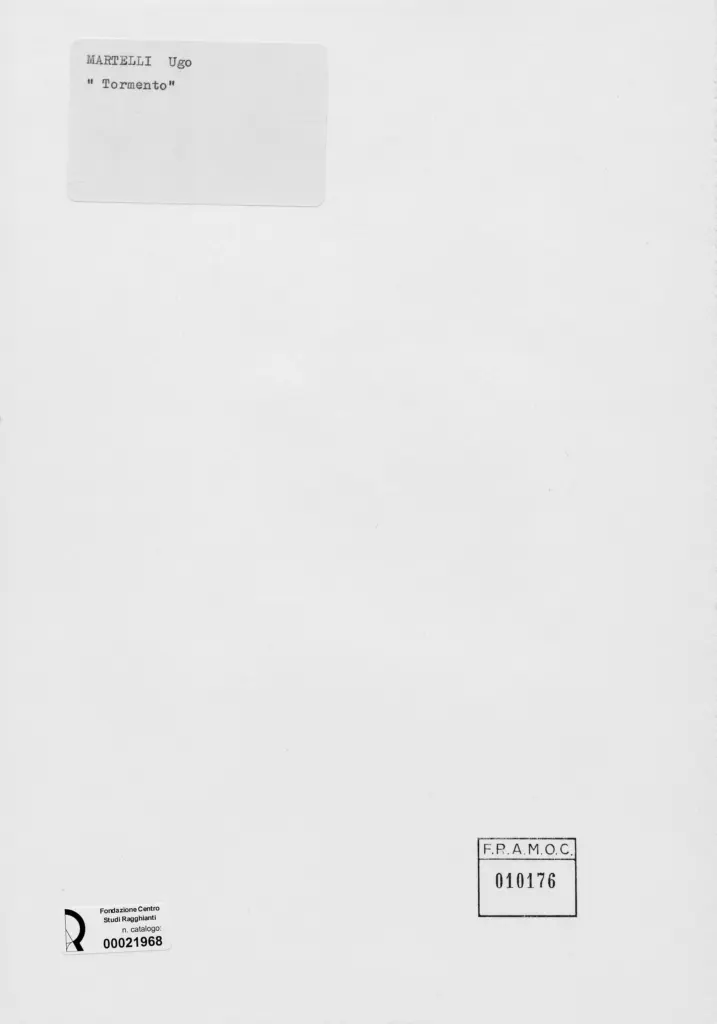 Anonimo, Anonimo , retro