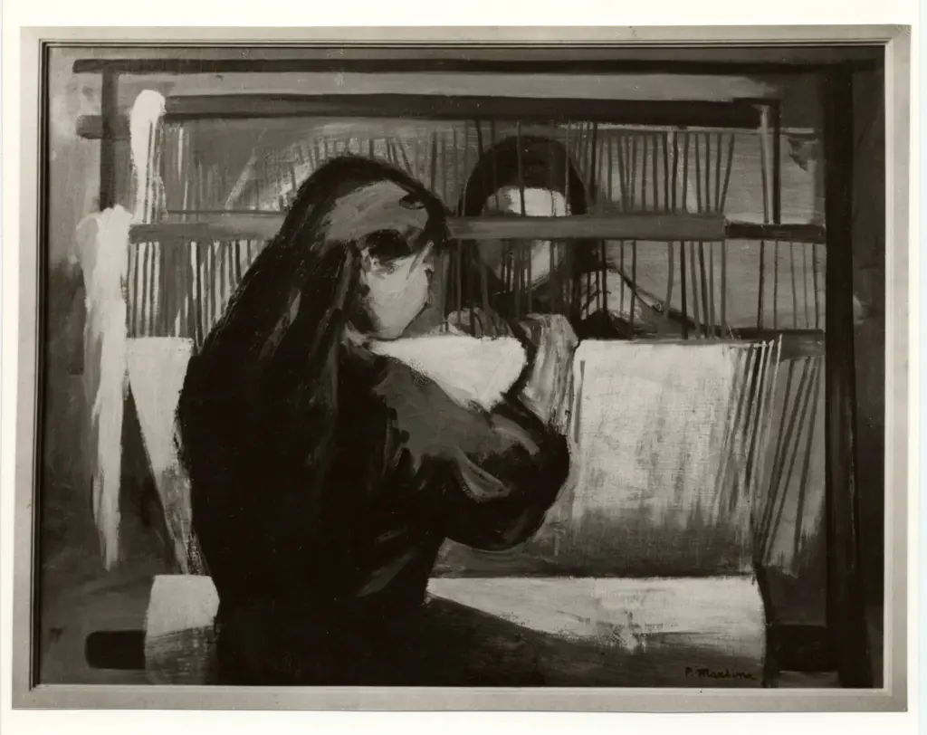 Martina, Piero , Le filatrici -