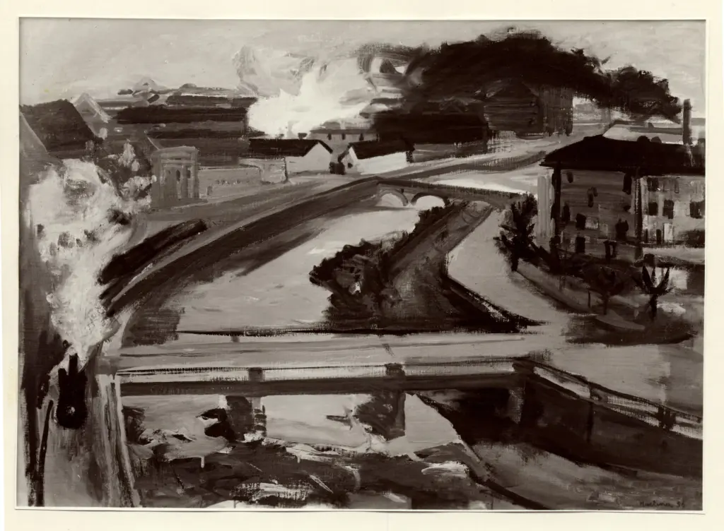 Martina, Piero , Il ponte nero -