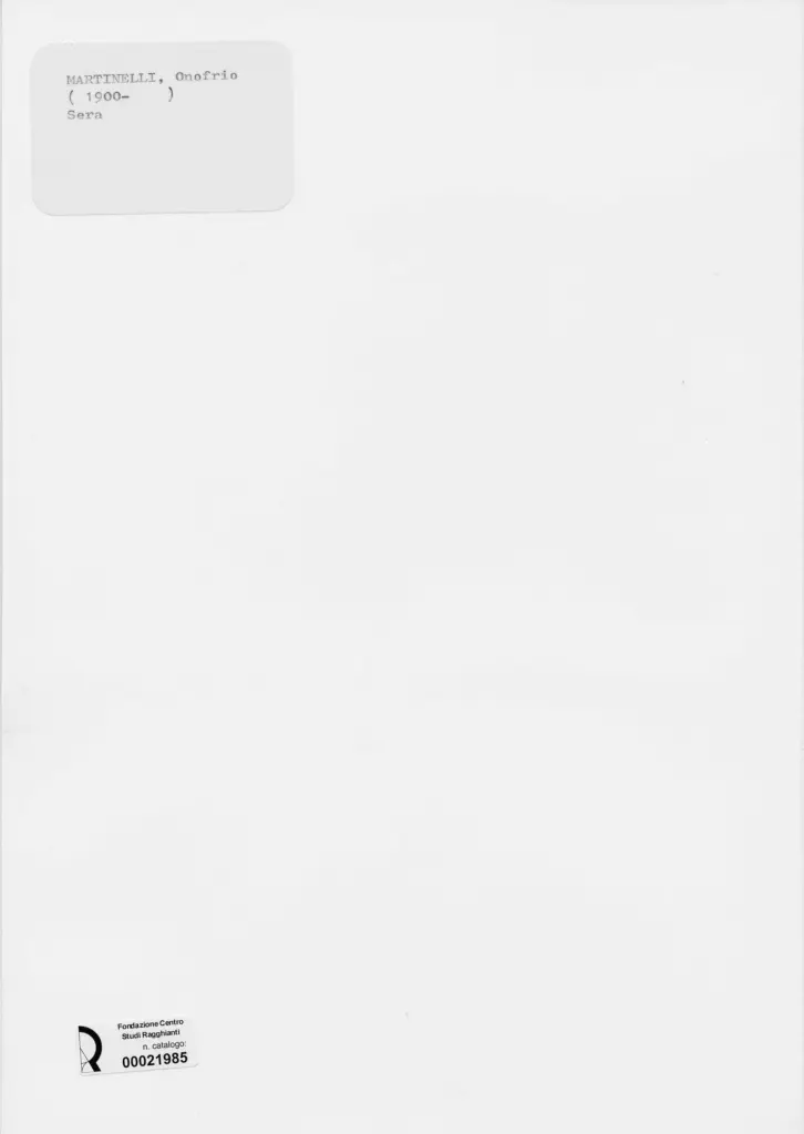 Anonimo, Anonimo , retro