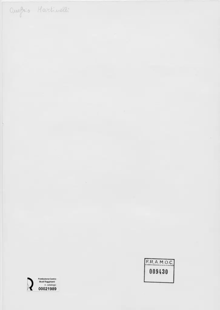 Anonimo, Anonimo , retro