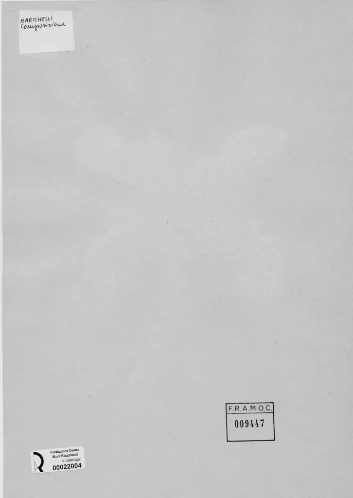 Anonimo, Anonimo , retro