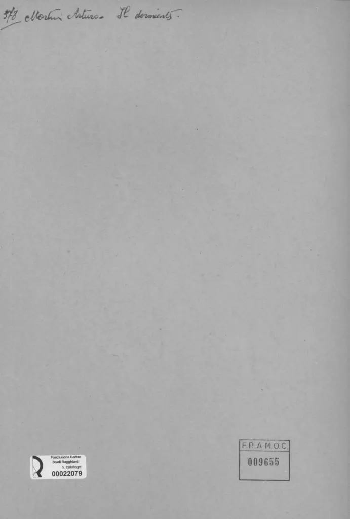 Anonimo, Anonimo , retro