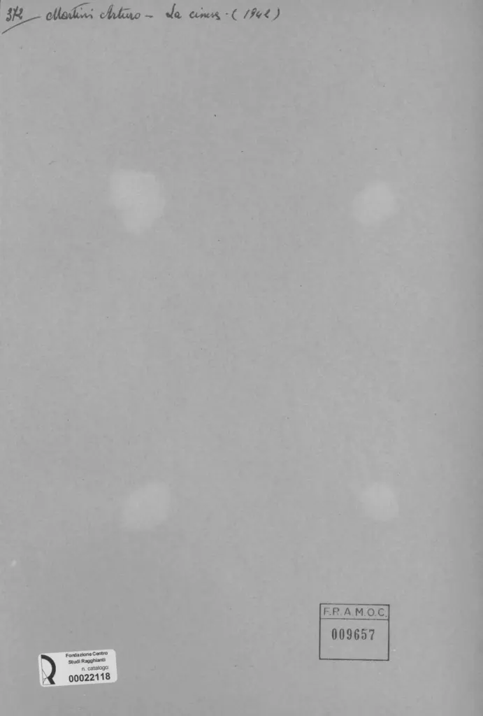 Anonimo, Anonimo , retro