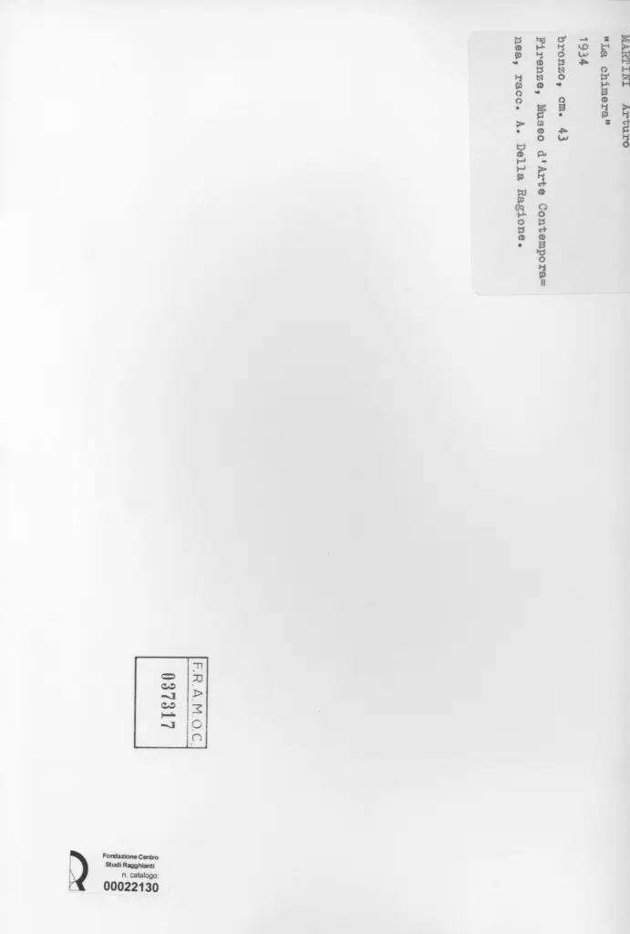 Anonimo , Martini, Arturo - sec. XX - , retro