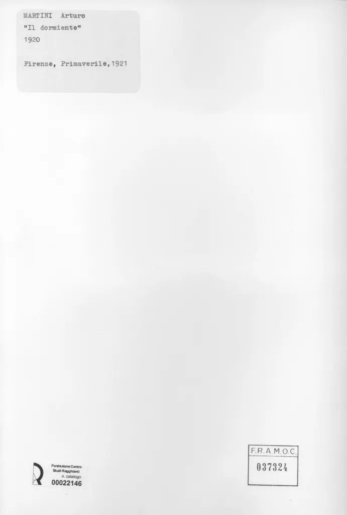 Anonimo, Anonimo , retro