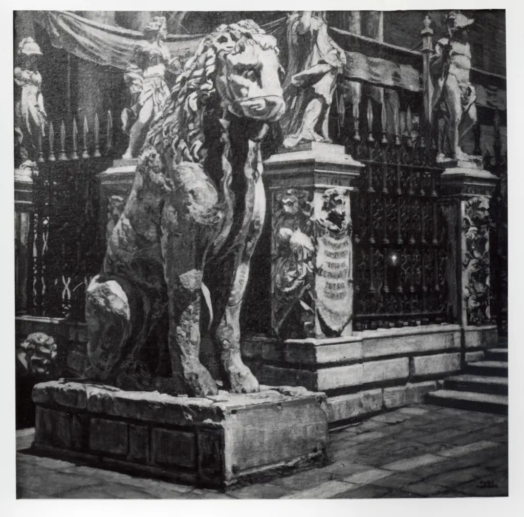 Marussig, Guido , Davanti all'Arsenale