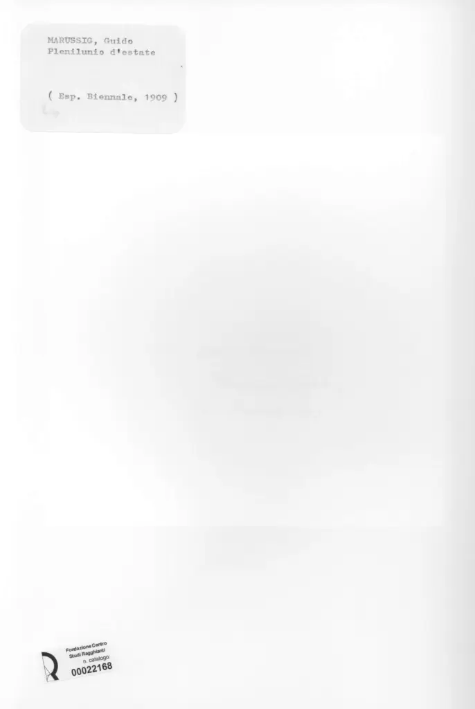 Anonimo, Anonimo , retro