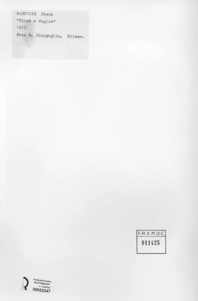 Sinigaglia, Gian , retro