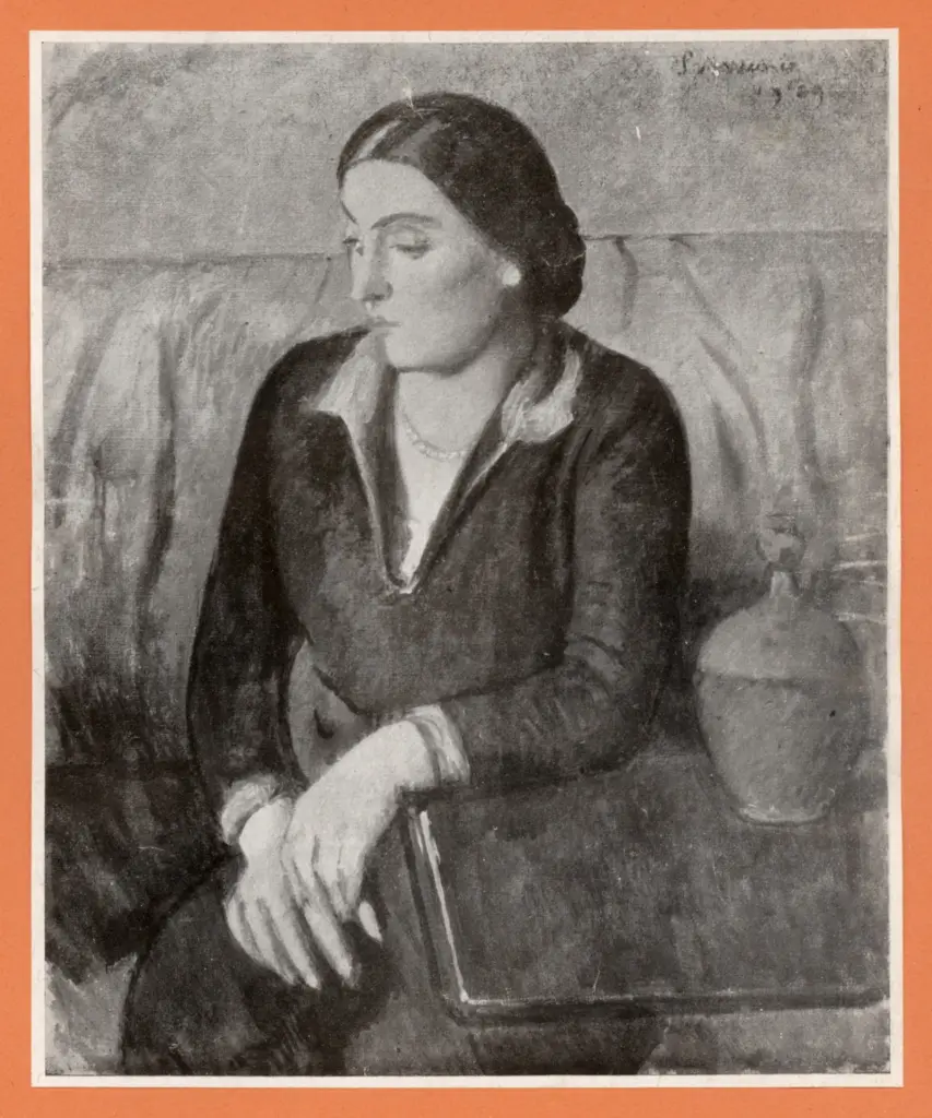 Marussig, Piero , Mezza figura