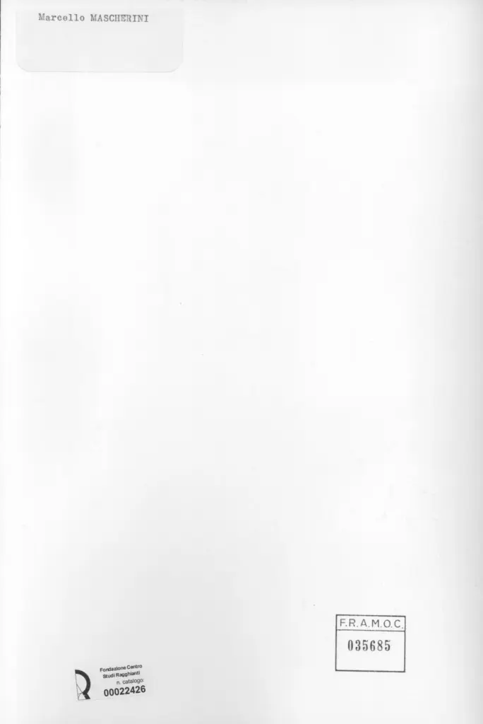 Anonimo, Anonimo , retro