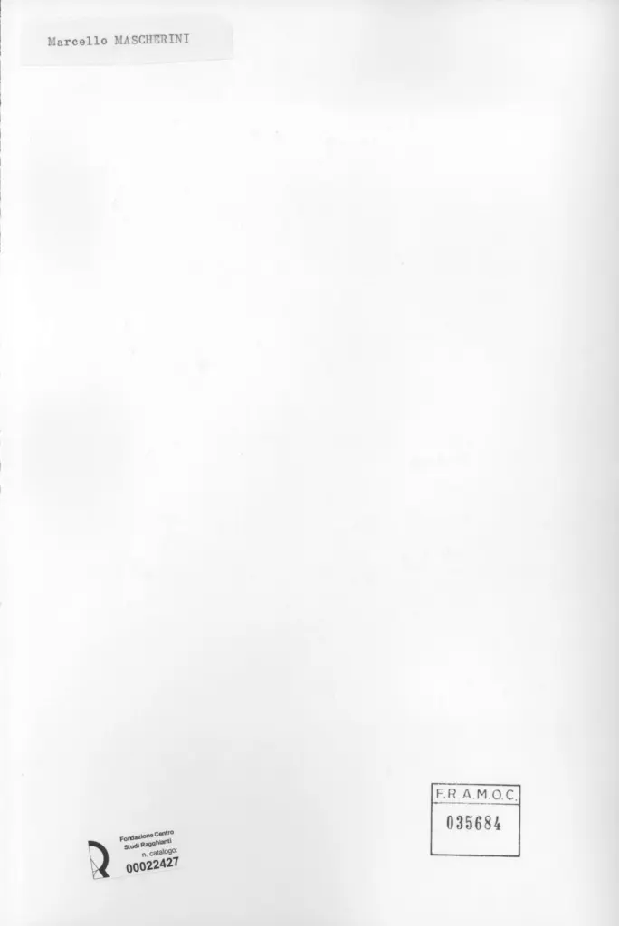 Anonimo, Anonimo , retro