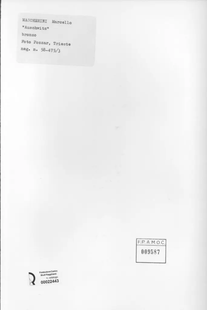 Foto Pozzar , Mascherini, Marcello - sec. XX - Auschwitx , retro