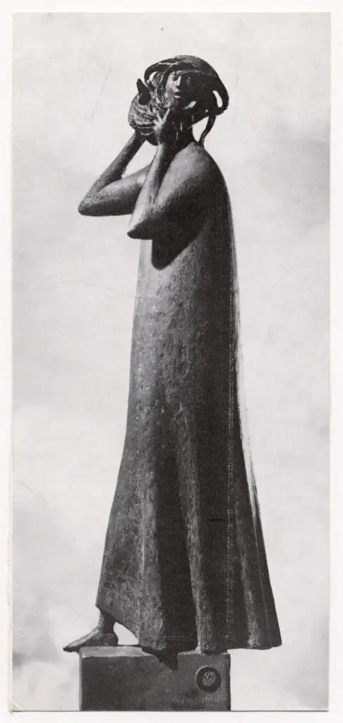 Anonimo , Mascherini, Marcello - sec. XX - Figura , fronte