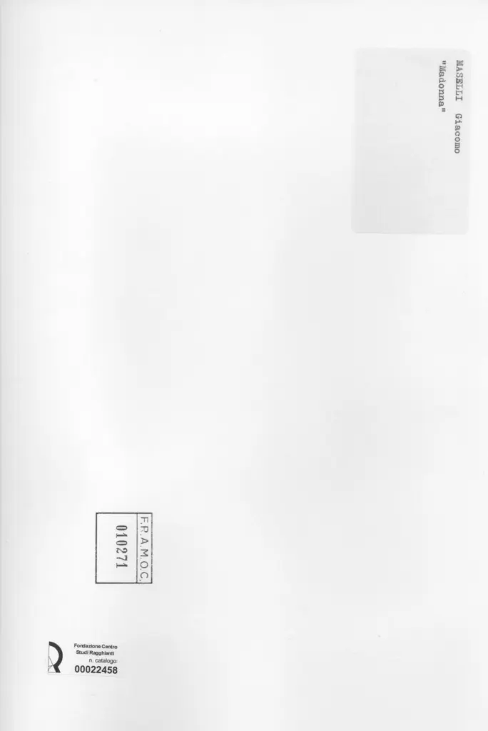 Anonimo, Anonimo , retro