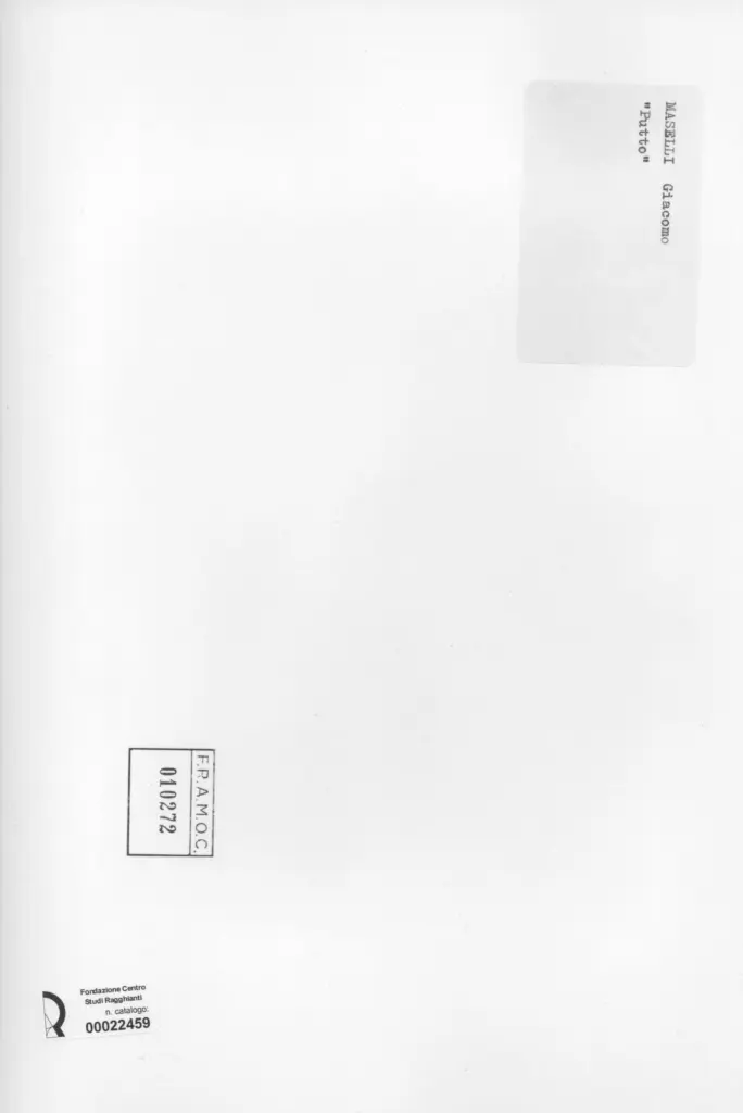 Anonimo, Anonimo , retro