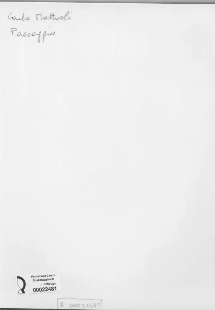 Anonimo, Anonimo , retro