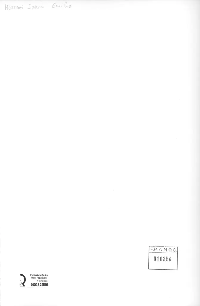 Anonimo, Anonimo , retro