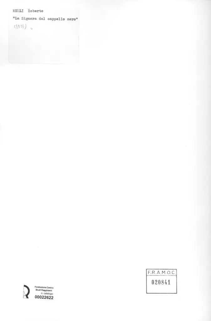 Anonimo, Anonimo , retro