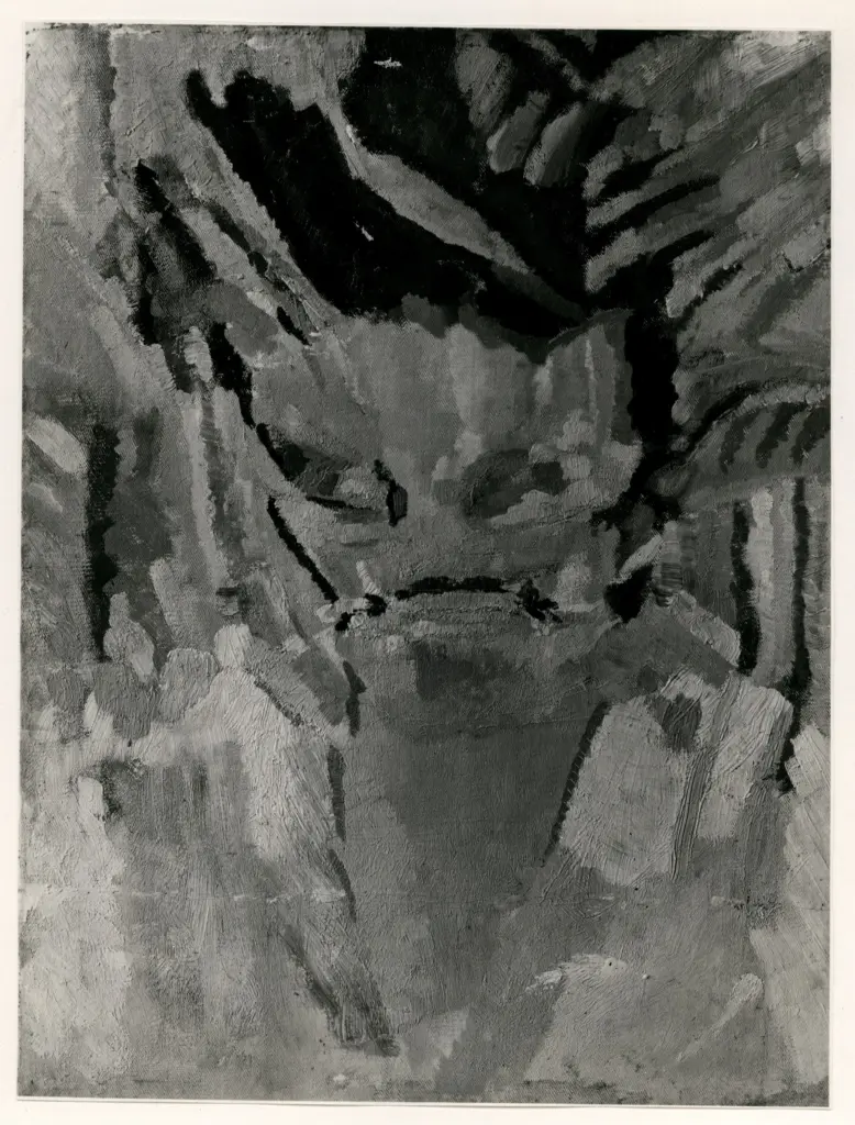 Anonimo , Melli, Roberto - sec. XX - Studio di testa , fronte