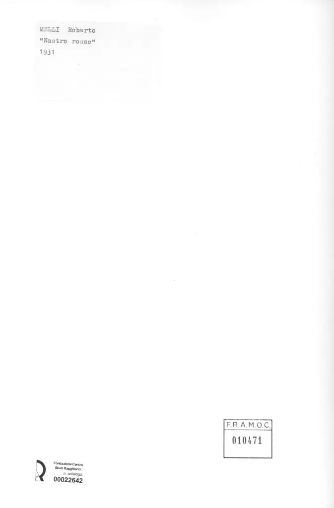 Anonimo, Anonimo , retro