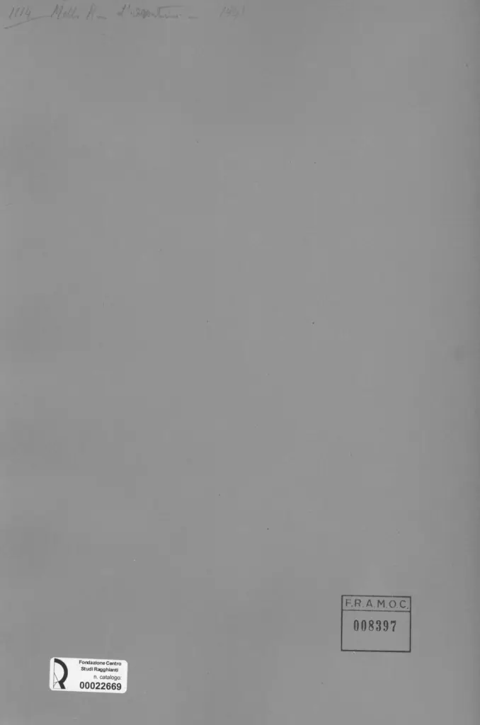 Anonimo, Anonimo , retro