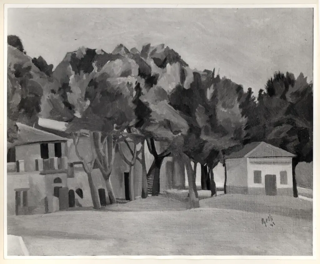 Universit&agrave; di Pisa. Dipartimento di Storia delle Arti , Melli, Roberto - sec. XX , fronte